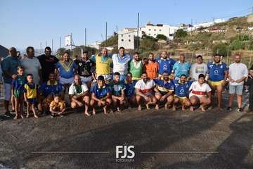 Luchada canaria y espectáculo de Maestro Florido en Lomo Magullo/Francisco Javier Santana.